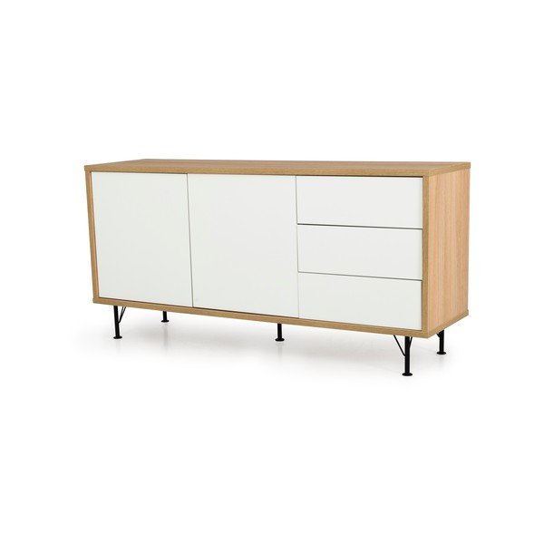 Valge kapp, pikkus 164 cm Flow - Tenzo-image-2