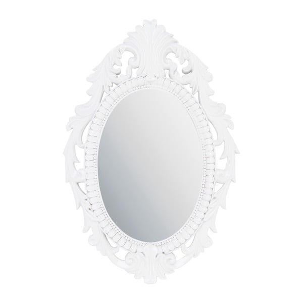 Závěsné zrcadlo 31x48 cm, bílé
