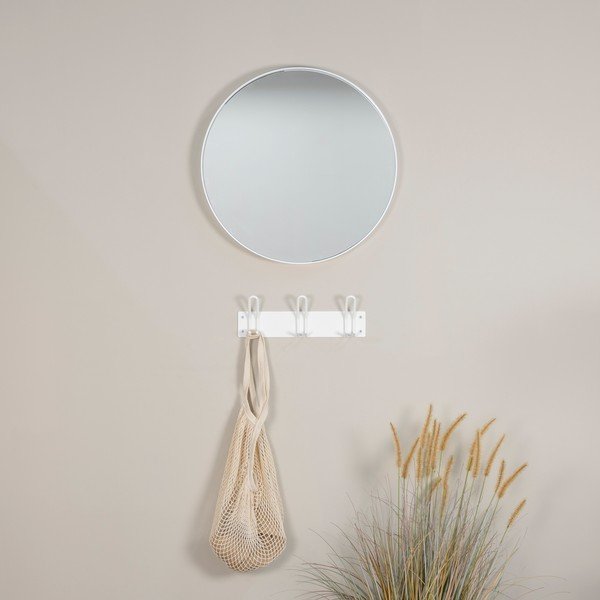 Valge metallist seinanagi Miles - Spinder Design-image-2