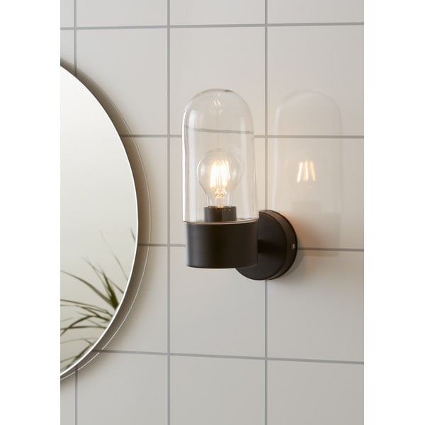 Must seinavalgusti Wall Black Clear Zen - Markslöjd-image-1