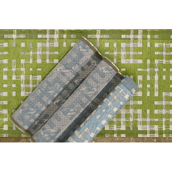 Pruun pestav koridorivaip 55x240 cm Dama Fango - Floorita-image-2