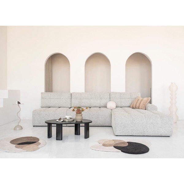 Beež modulaarne nurgadiivanvoodi koos panipaigaga (parem nurk) Lulu – Miuform-image-1