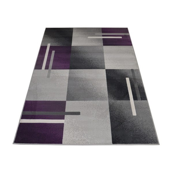 Fialovošedý koberec Webtappeti Modern, 200 x 300 cm