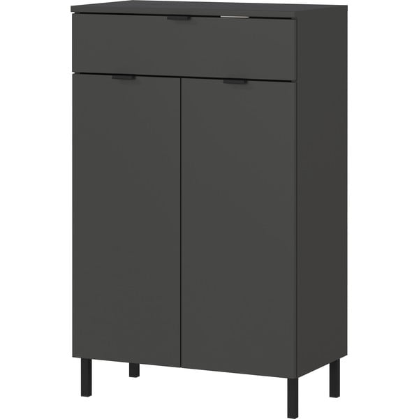 Antratsiitne kõrge vannitoakapp 60x97 cm Arcena - Germania-image-2