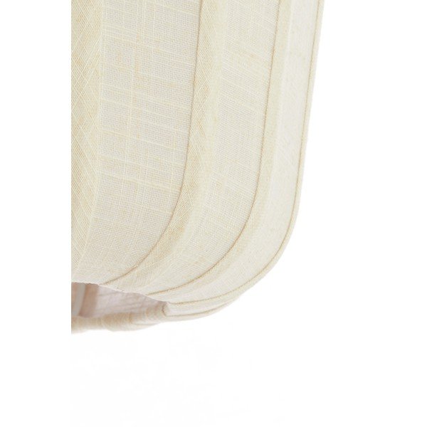 Valge ripplamp tekstiilist varjuga, ø 10 cm Bibury - Light & Living-image-4