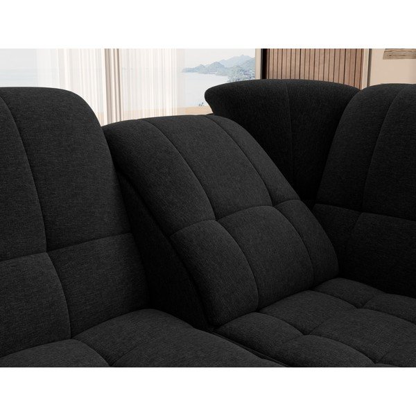 Must lahtikäiv/sahtliga nurgadiivan (parem nurk/L-kujuline) Sado – ELTAP-image-1