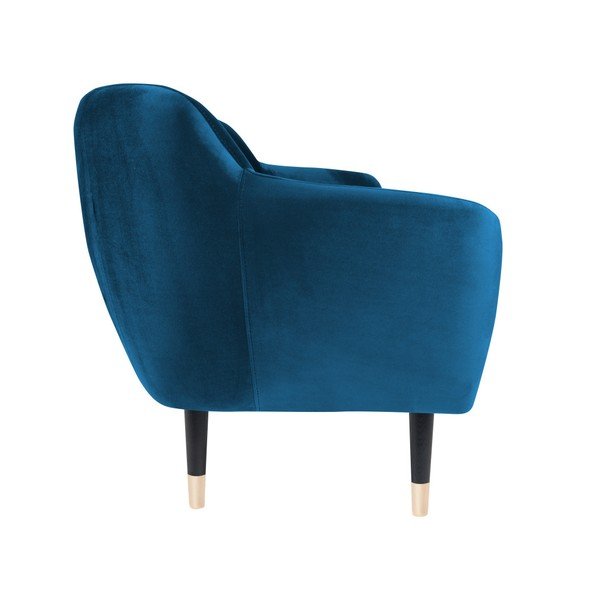 Modrá pohovka s černými nohami Mazzini Sofas Benito, 188 cm-image-3