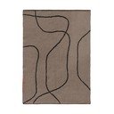 Pruun pestav puuvillane vaip 100x140 cm Shadow - Mette Ditmer Denmark
