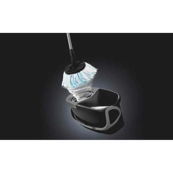 Pöörlev mopp ämbriga Clean Twist Disc Mop Ergo Black - LEIFHEIT-image-1