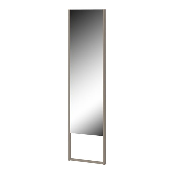 Stojací zrcadlo s šedým rámem Germania Monteo, výška 194 cm