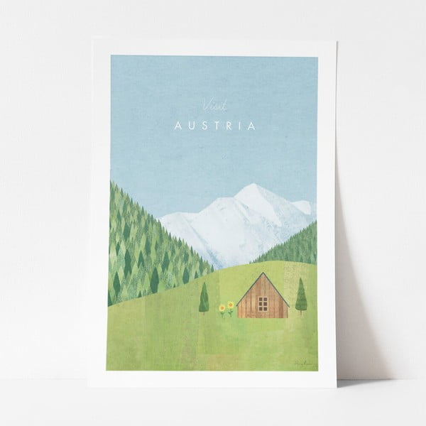 Poster , 50 x 70 cm Austria - Travelposter