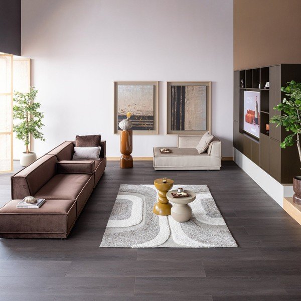 Hall/beež villasegu vaip 170x240 cm Moro - WOOOD-image-1