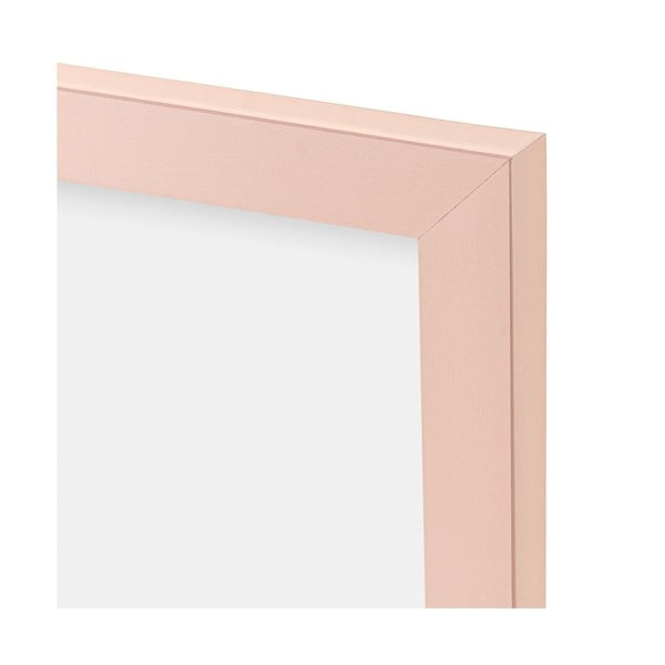 Heleroosa plastmassist seinaraam 34x44 cm-image-2