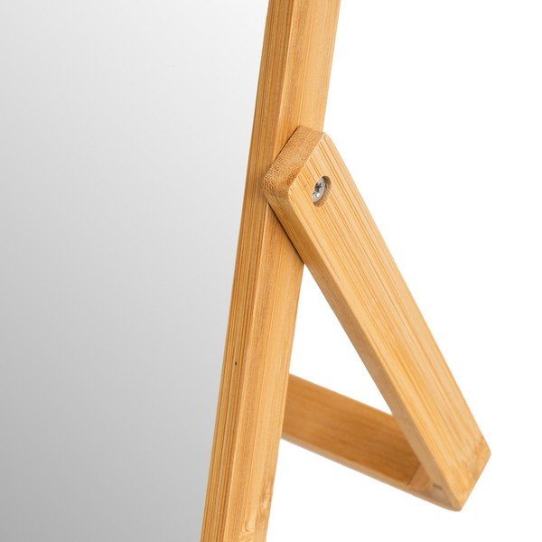 Kosmeetikapeegel bambusraamiga 20x27 cm - Casa Selección-image-1