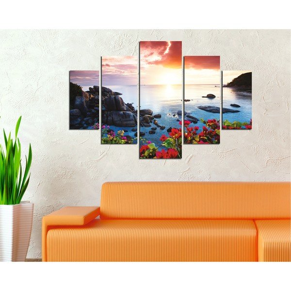 5dílný nástěnný obraz Lake-image-1