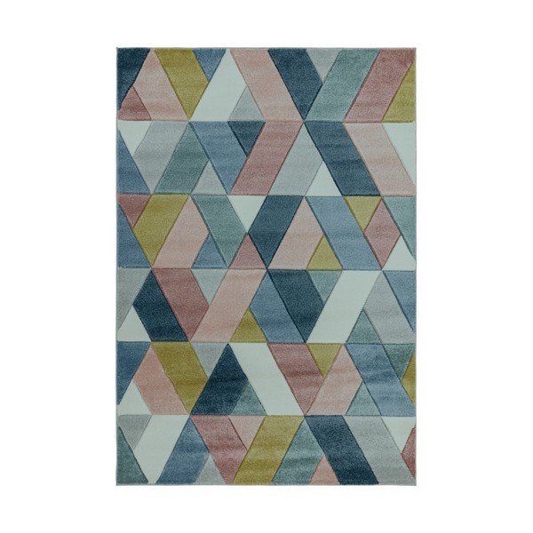 Vaip , 160 x 230 cm Rhombus Multi - Asiatic Carpets