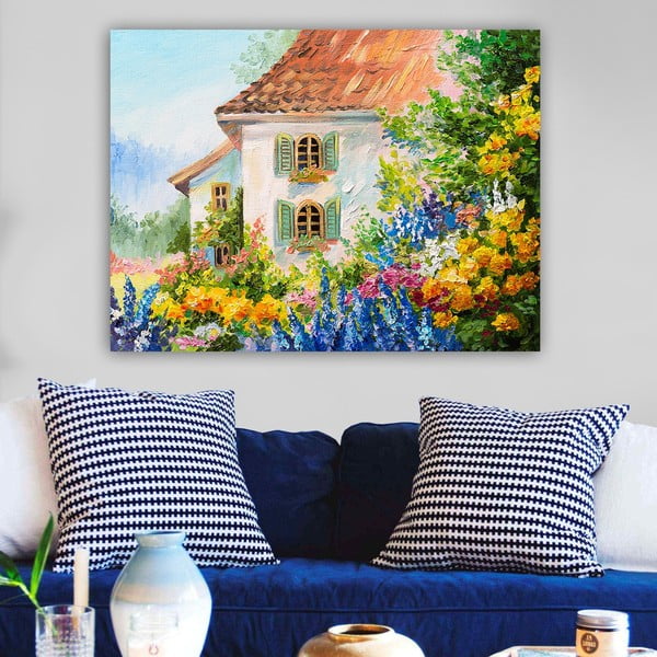 Maal 100x70 cm House - Wallity-image-1