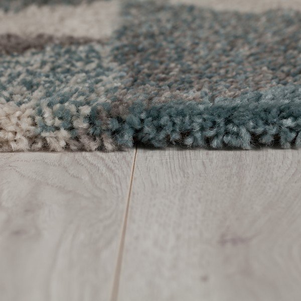Sinine/halli värvi vaibajooksja 60x230 cm Nuru - Flair Rugs-image-4