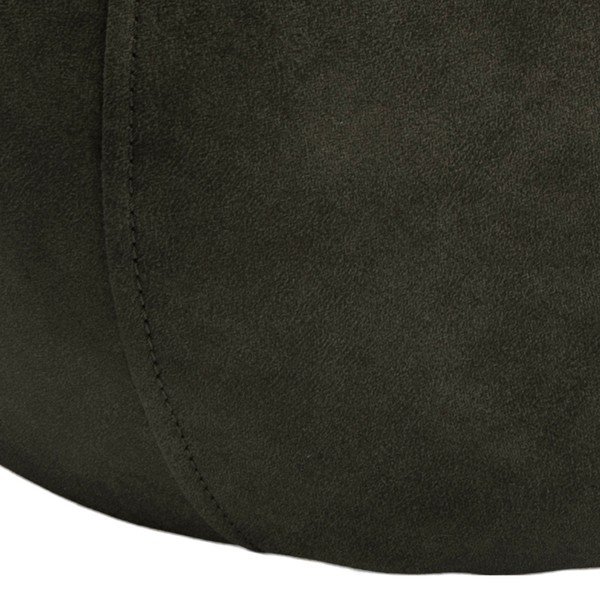 Oliivroheline kunstnahast pouf , 60 x 60 cm Mie - Actona-image-4