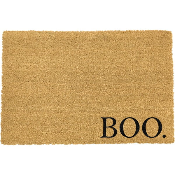 Must looduslik kookosmatt , 40 x 60 cm Boo - Artsy Doormats