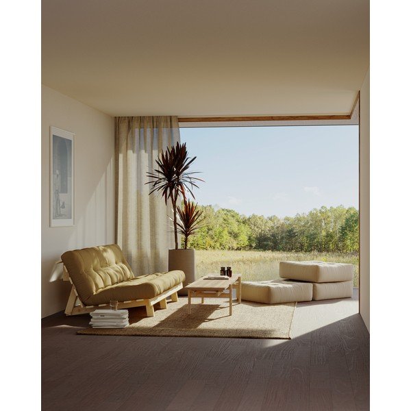 Muutuv diivan Lean Yellow Lean Raw - Karup Design-image-1