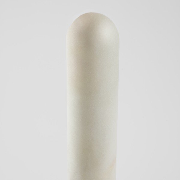 Valge marmor majapidamispaberi stend ø 15 cm Claria – Kave Home-image-2