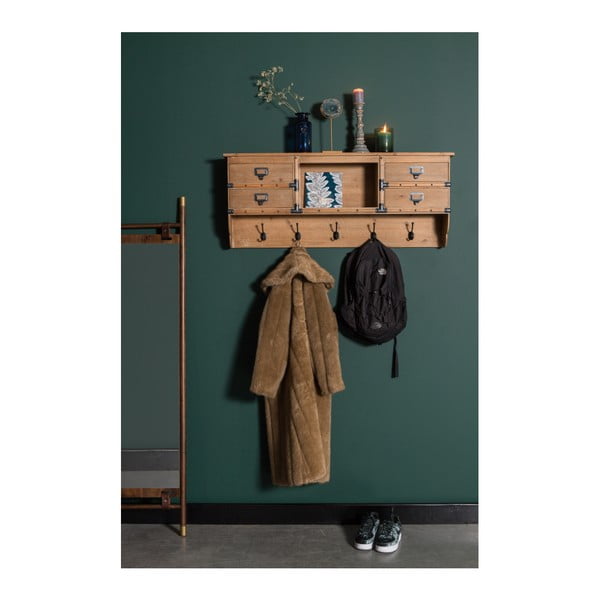 Messingist peegel Riva - Dutchbone-image-1