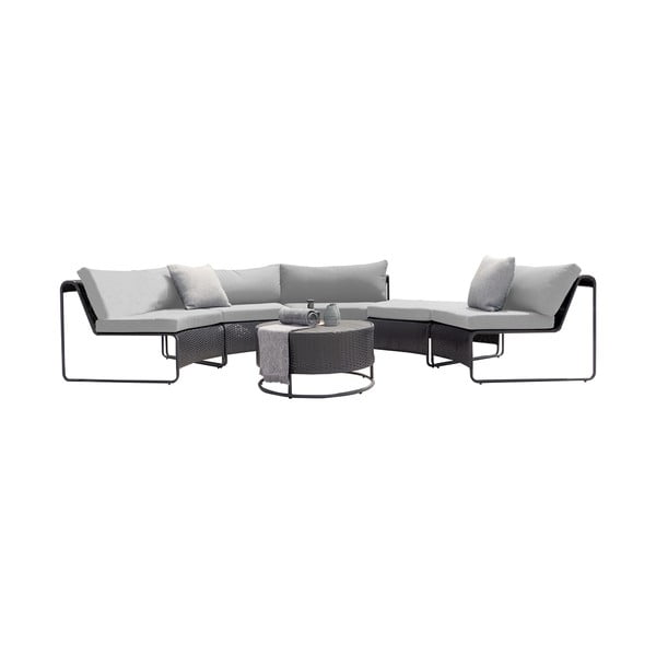 Hall aiasaali komplekt 5-le inimesele Rindal - Bonami Selection-image-2