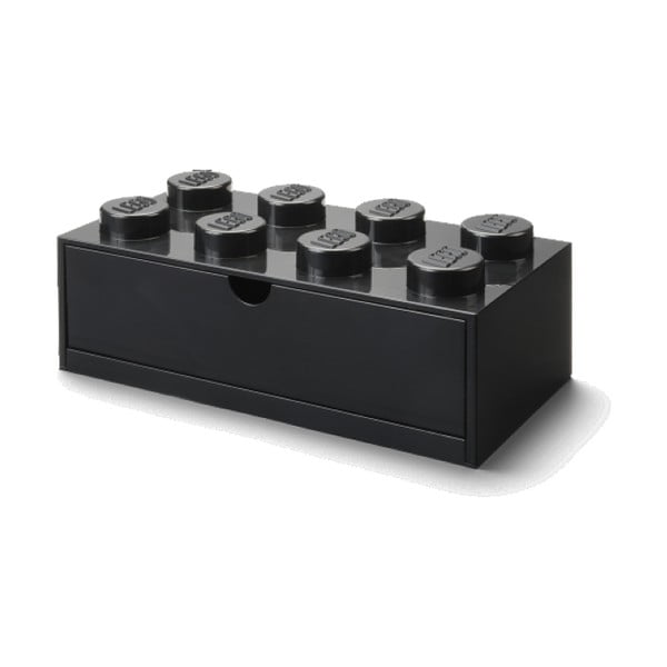 Must lauanõude kast sahtliga Brick - LEGO®