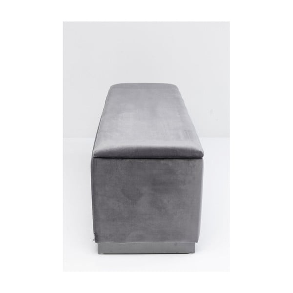 Pruun-hall sametist pink koos hoiuruumiga Cherry - Kare Design-image-1