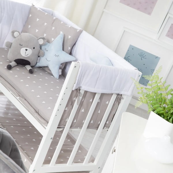 Valge häll koos panipaiga ja varikatusega 90x45 cm Indibär - Roba-image-4