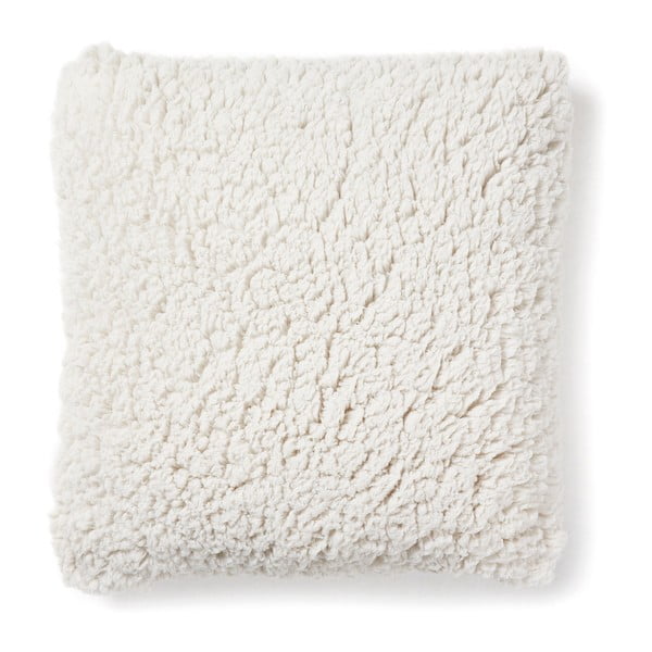Bílý polštář La Forma Cora, 45 x 45 cm