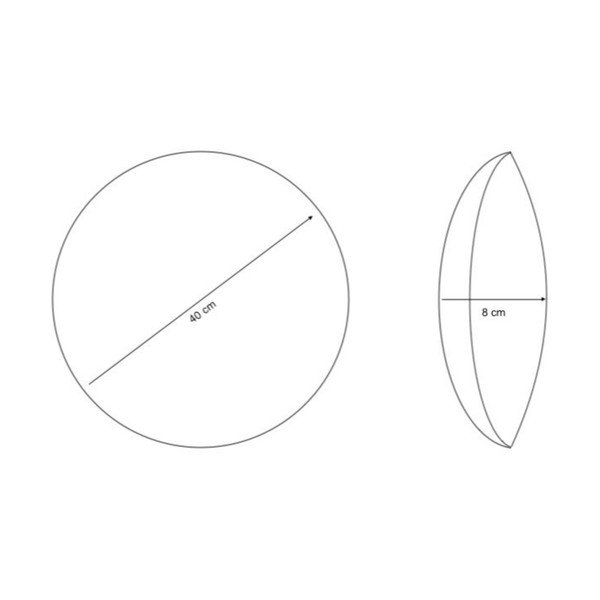 Sherpa dekoratiivpadi ø 40 cm Sherpa - Casa Selección-image-2