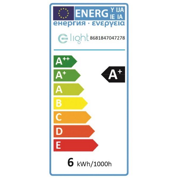 LED/barevné žárovky v sadě 1 ks E27, 6 W, - Homemania-image-1