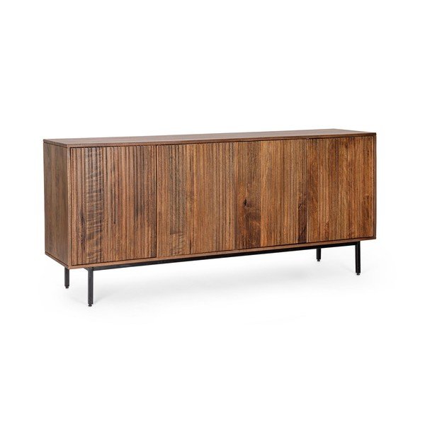 Naturaalne mangopuu komood, 170x75x40 cm Tadita – Bizzotto