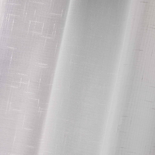 Valged kardinad 2 tk komplektis 60x160 cm Luminea - douceur d'intérieur-image-1