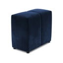Sinine sametist seljatugi modulaarsele diivanile Rome Velvet - Cosmopolitan Design