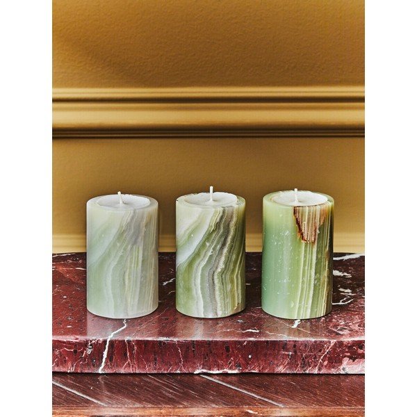 Kivist küünlajalad komplektis teeküünaldele 3 tk. Oleena - Premier Housewares-image-2