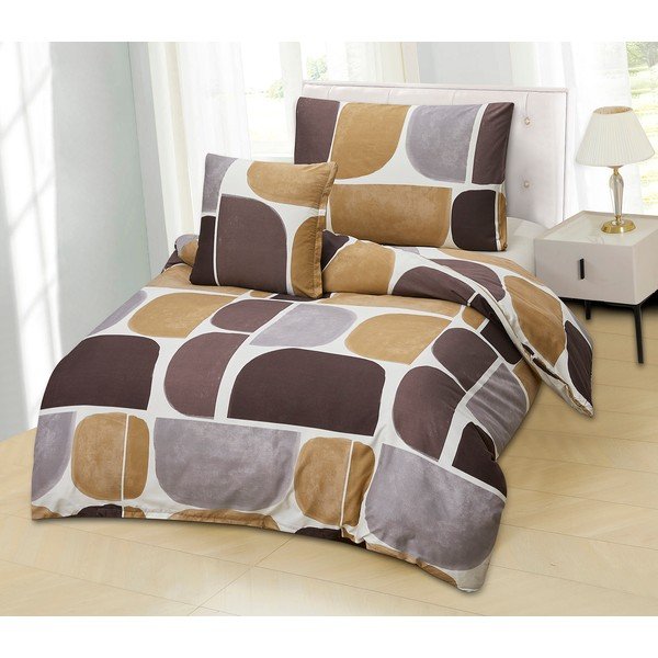 3-osaline mikrosatiinist voodipesu üheinimesevoodile 140x200 cm Pablo - My House-image-1