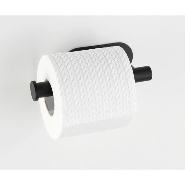 Must roostevabast terasest WC-paberihoidja ilma puurimisvajaduseta Turbo-Loc® Orea - Wenko-image-1