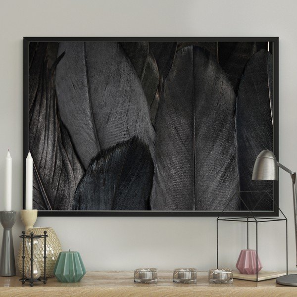 Poster Must, 50 x 40 cm Feathers - DecoKing-image-1