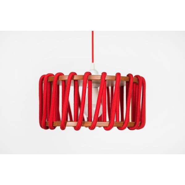 Červené stropní svítidlo EMKO Macaron, ø 30 cm-image-2
