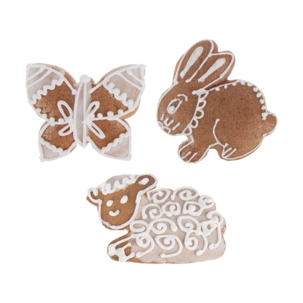 Lihavõttepühade küpsisevormid 3tk komplektis - Orion-image-1