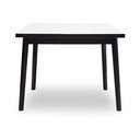 Must-valge kokkuklapitav söögilaud tammepuust Hammel , 90 x 90 cm Single - Hammel Furniture