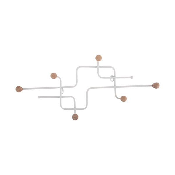 Valge metallist seinanagi 60,5 cm Metro - PT LIVING