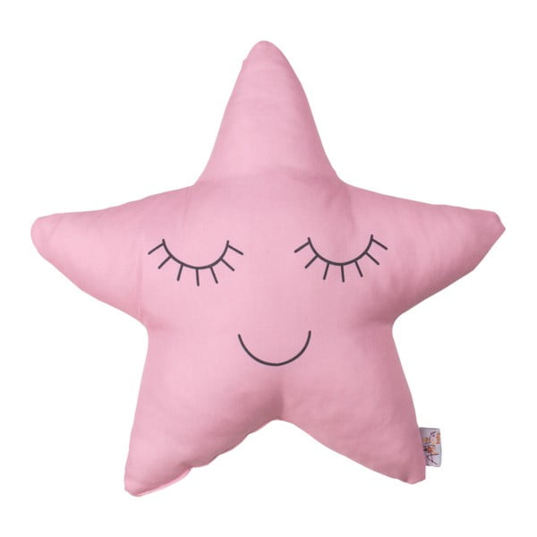 Roosa beebipadi puuvillase Mike & Co. NEW YORK Pillow Toy Star, 35 x 35 cm - Mike & Co. NEW YORK