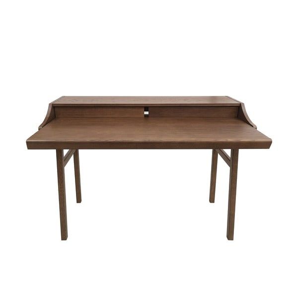 Väljatõmmatava lauaga töölaud, laius 115 cm Carteret - Woodman-image-3