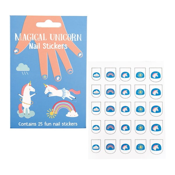 Loominguline komplekt Magical Unicorn – Nail stickers - Rex London
