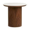 Ümmargune abilaud keraamilise pealispinnaga ø 40 cm Noli - House Nordic