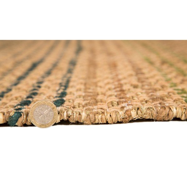 Koberec z mořské trávy, juty a bavlny Flair Rugs Blue, 80 x 150 cm-image-3